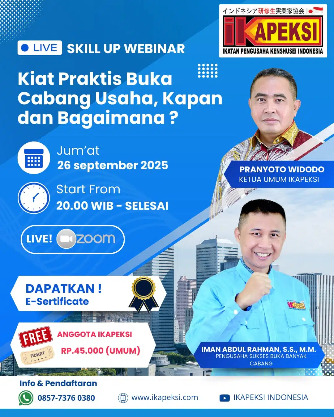 SKILL UP WEBINAR IKAPEKSI #3