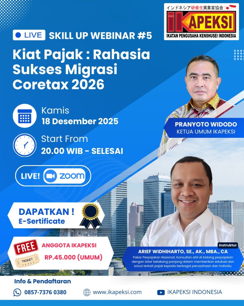 Skill Up Webinar Rahasia Sukses Migrasi Coretax 2026